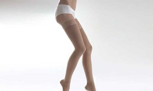 maillot de compresión para venas varicosas